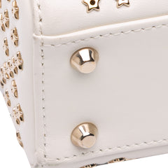 Mini Lambskin Cannage Lucky Star Studded Lady Dior