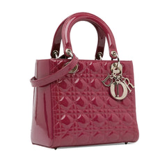 Medium Patent Cannage Lady Dior_1