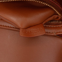 Teen Canvas and Calfskin Triomphe Crossbody