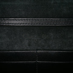 Studded Denim Diorama Wallet on Chain