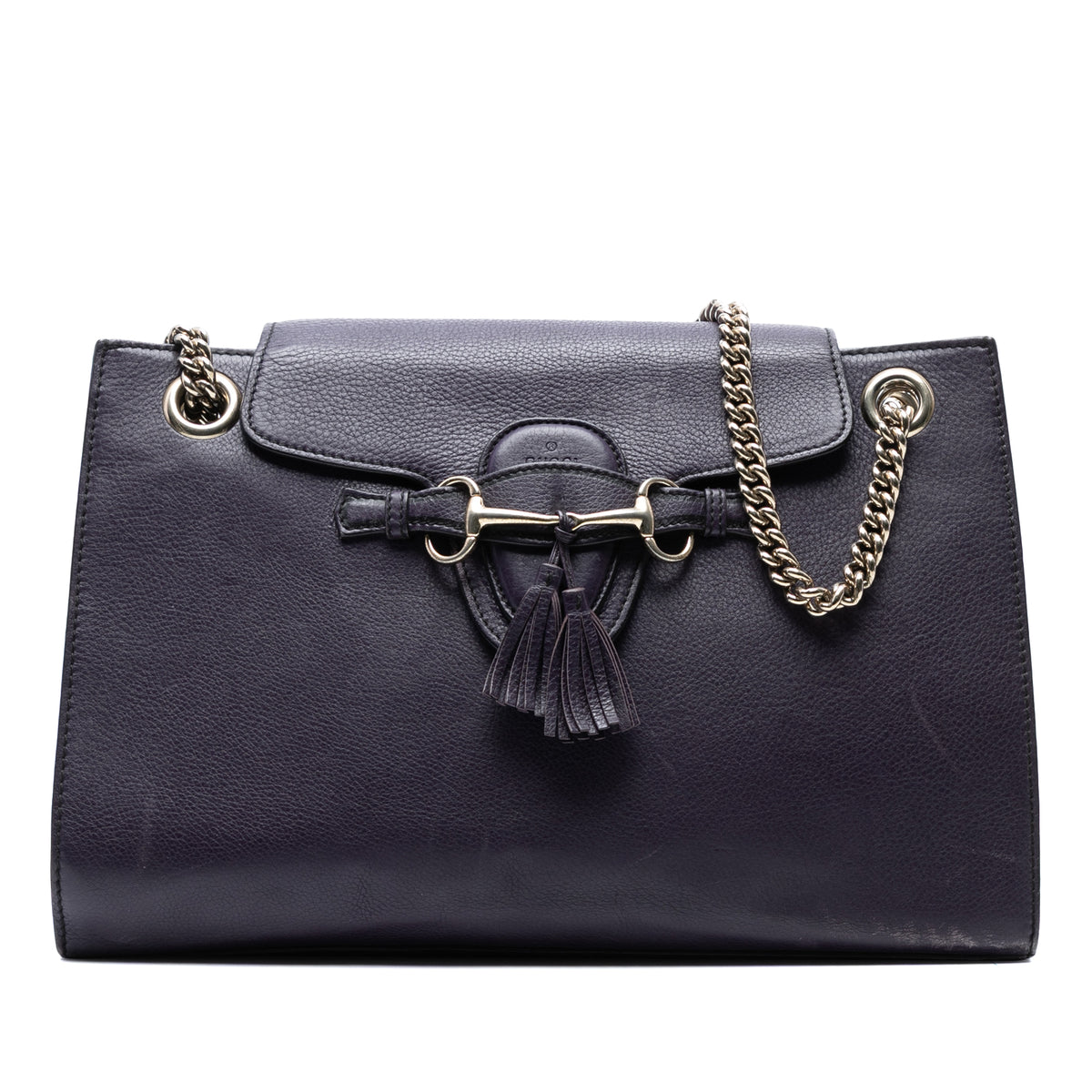 Large Leather Emily Shoulder Bag