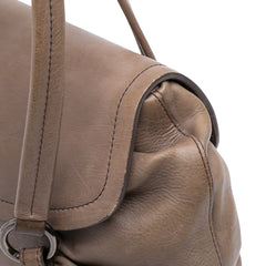 Royal Calf Pushlock Shoulder Bag