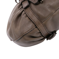 Royal Calf Pushlock Shoulder Bag