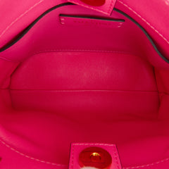 Small Woven Wool Roman Stud The Handle Bag