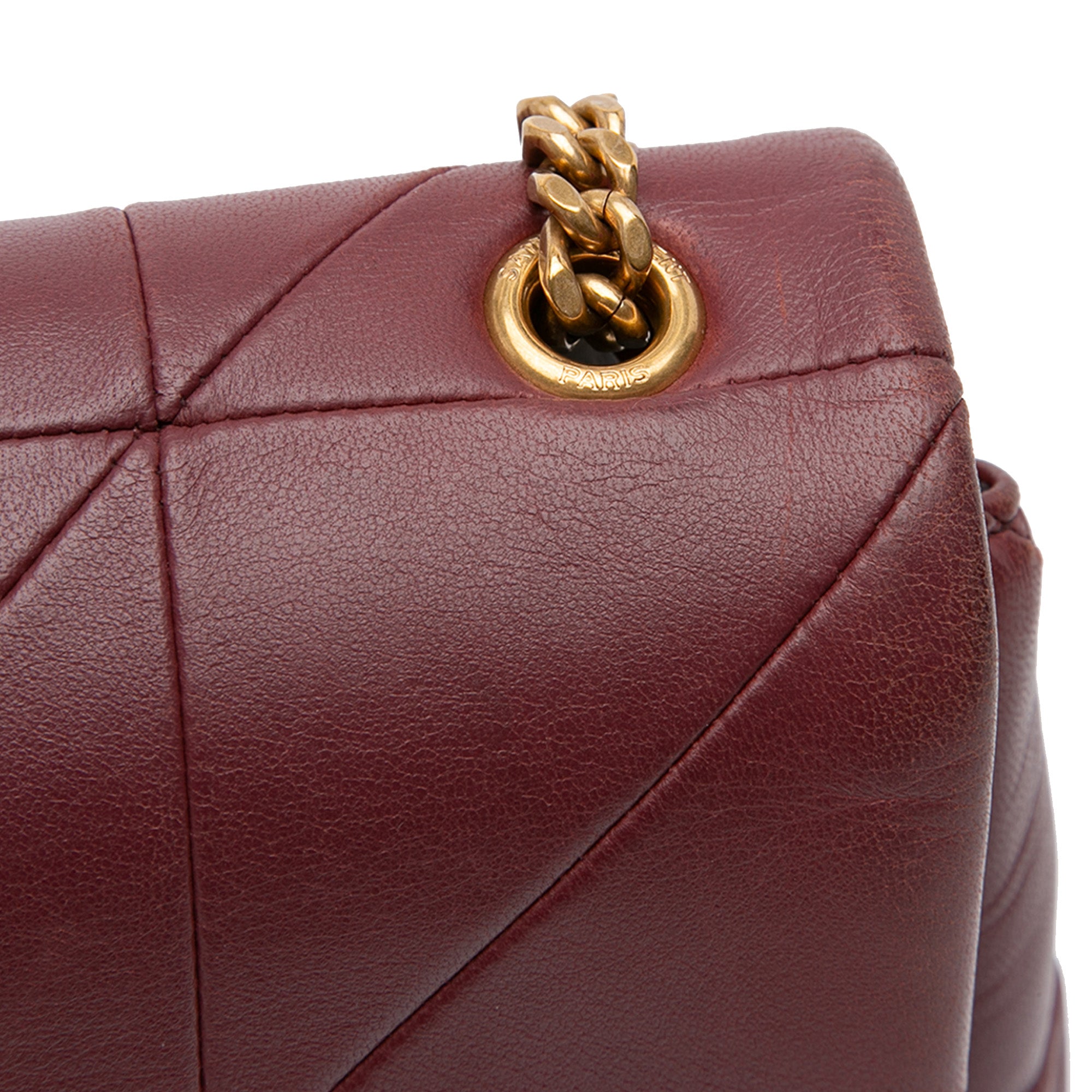 Medium Lambskin Jamie Patchwork Shoulder Bag