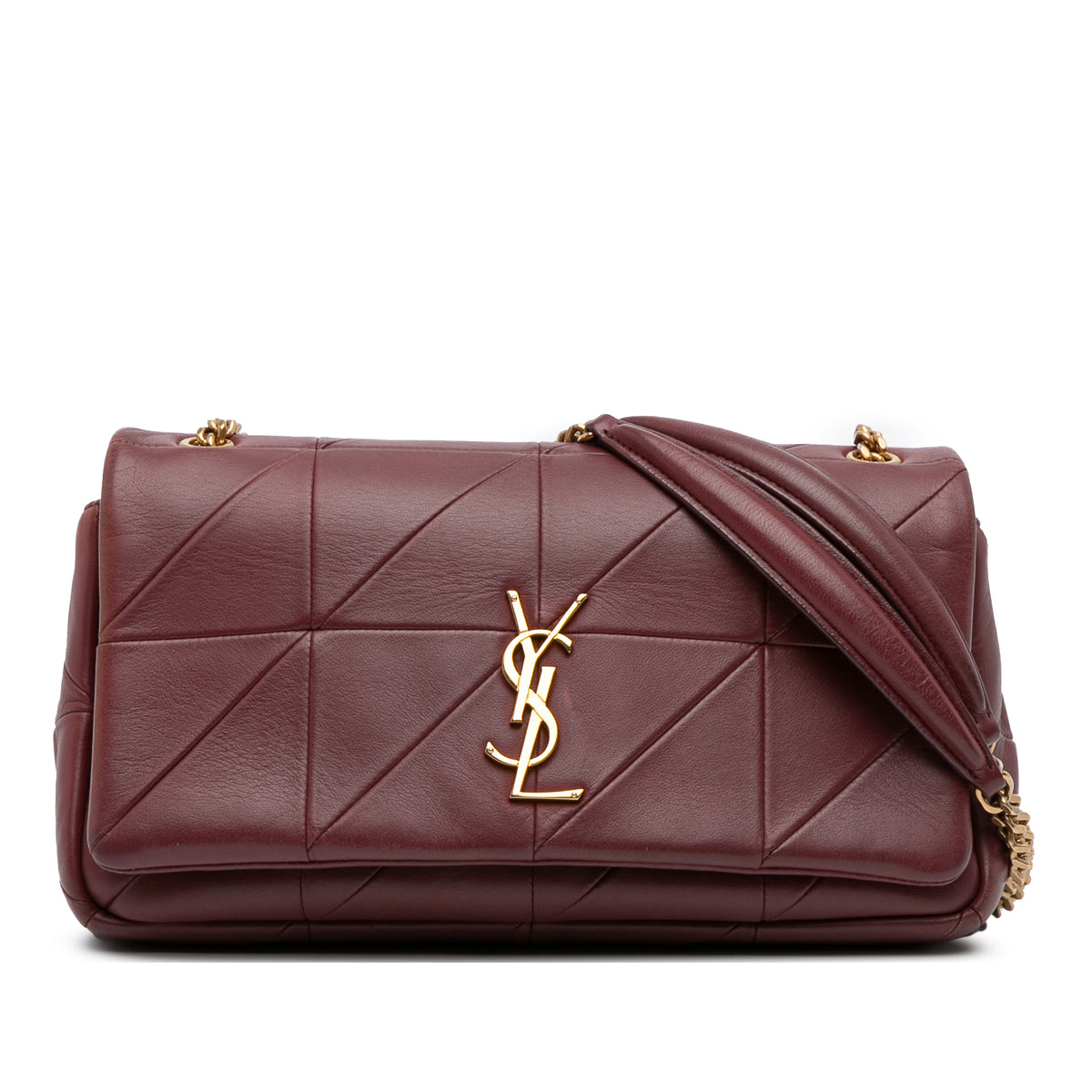 Medium Lambskin Jamie Patchwork Shoulder Bag