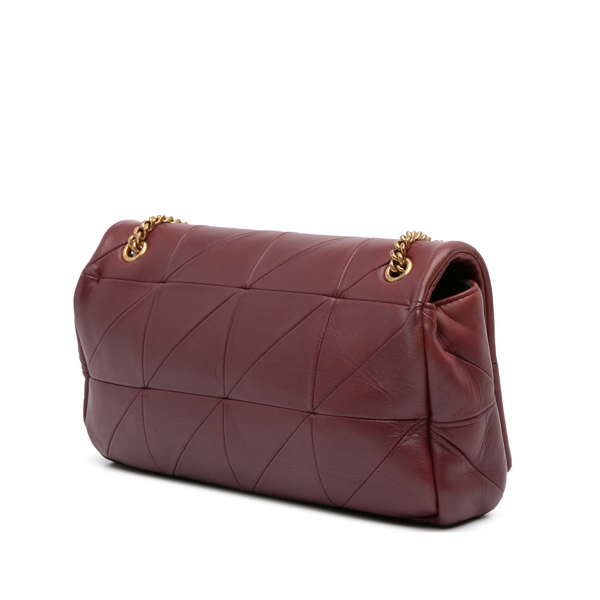 Medium Lambskin Jamie Patchwork Shoulder Bag
