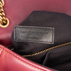 Medium Lambskin Jamie Patchwork Shoulder Bag