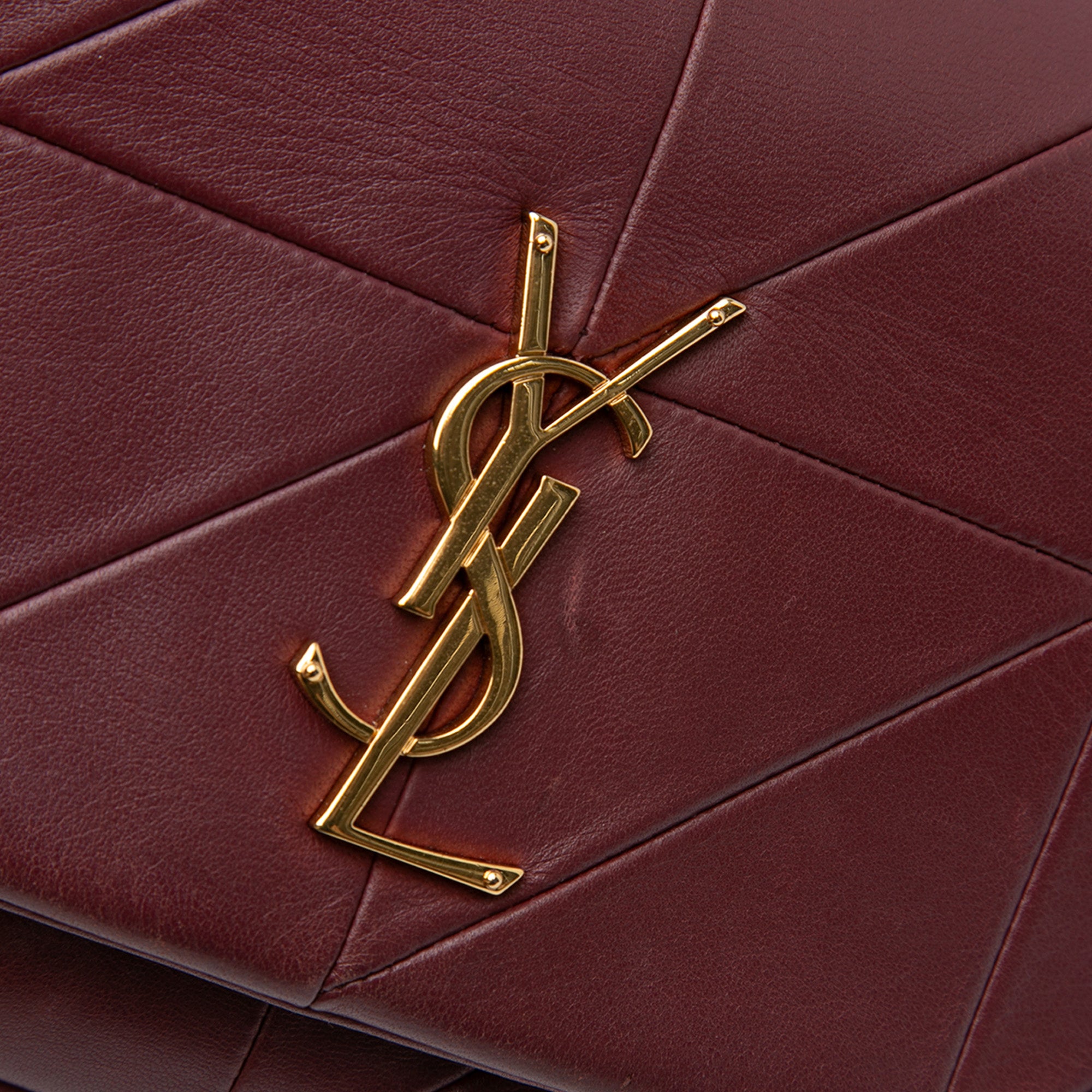 Medium Lambskin Jamie Patchwork Shoulder Bag