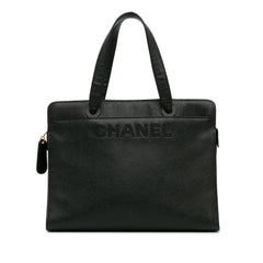 CC Caviar Leather Tote