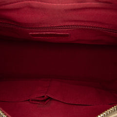 Medium Bicolor Lambskin Gabrielle Crossbody