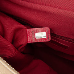 Medium Bicolor Lambskin Gabrielle Crossbody