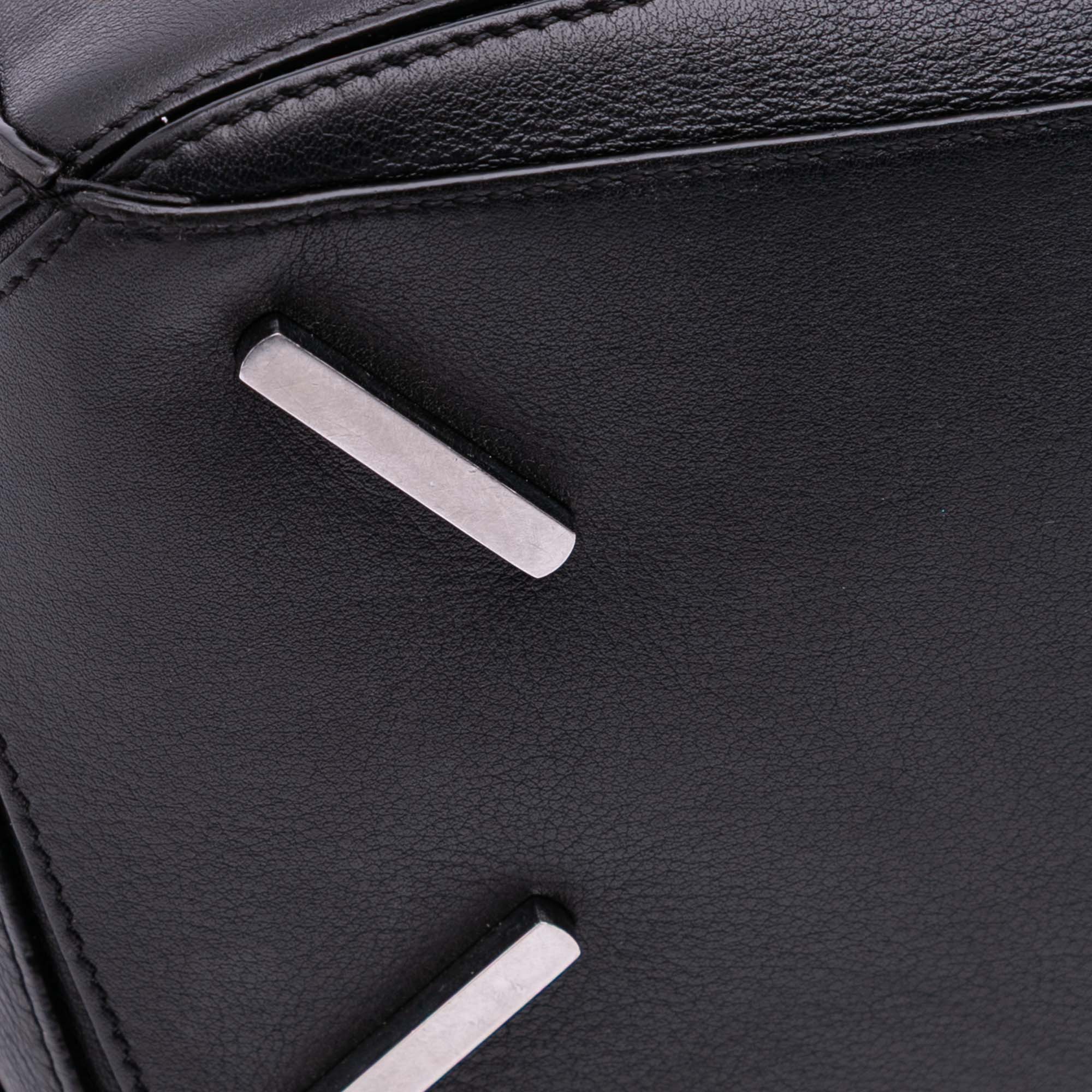 Medium Calfskin Polka Dot Puzzle Satchel