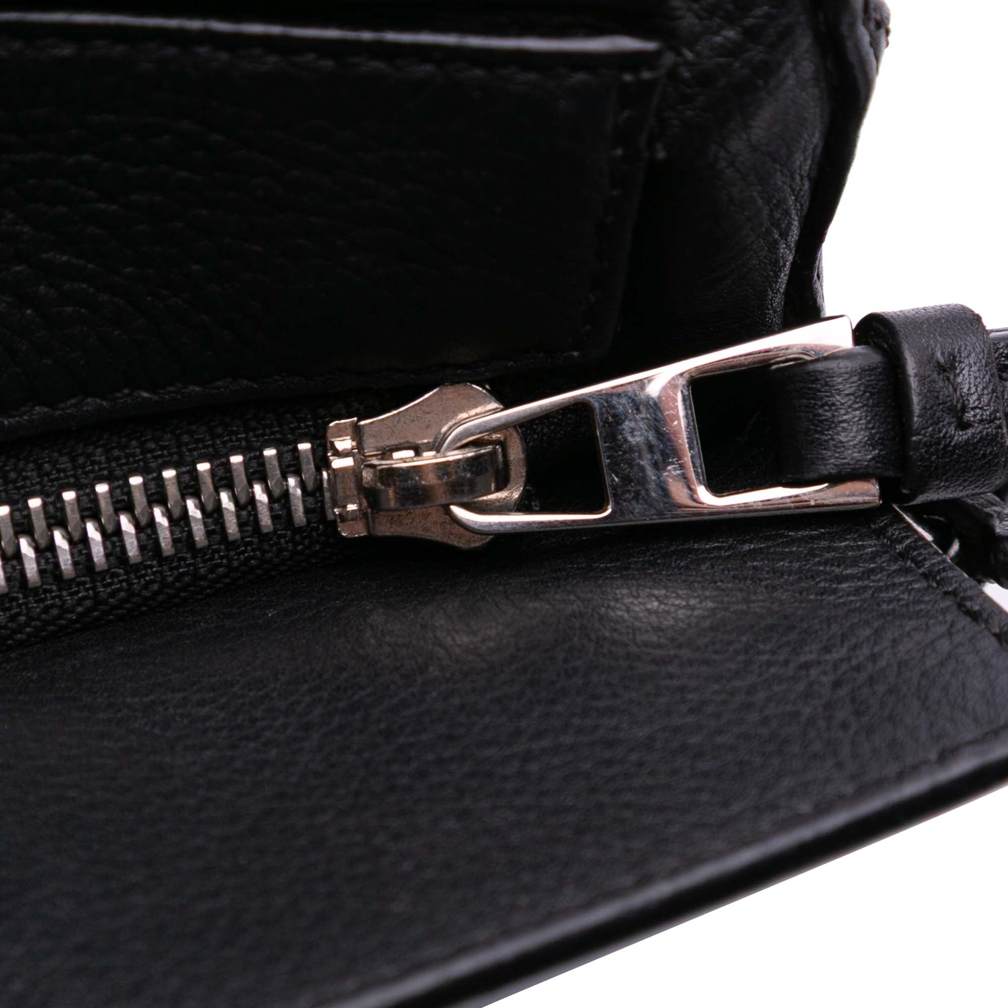 Medium Calfskin Polka Dot Puzzle Satchel