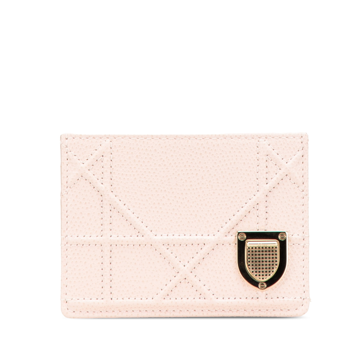 Grained Calfskin Diorama Card Holder