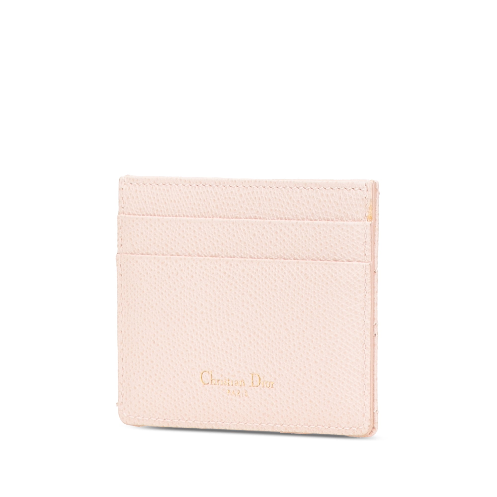 Grained Calfskin Diorama Card Holder