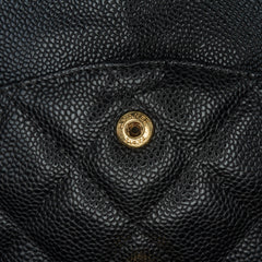 Jumbo Classic Caviar Double Flap