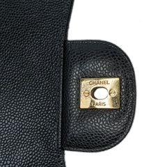 Jumbo Classic Caviar Double Flap