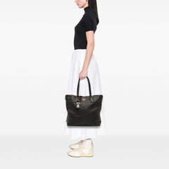 Vitello Daino Side Zip Tote