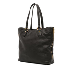 Vitello Daino Side Zip Tote