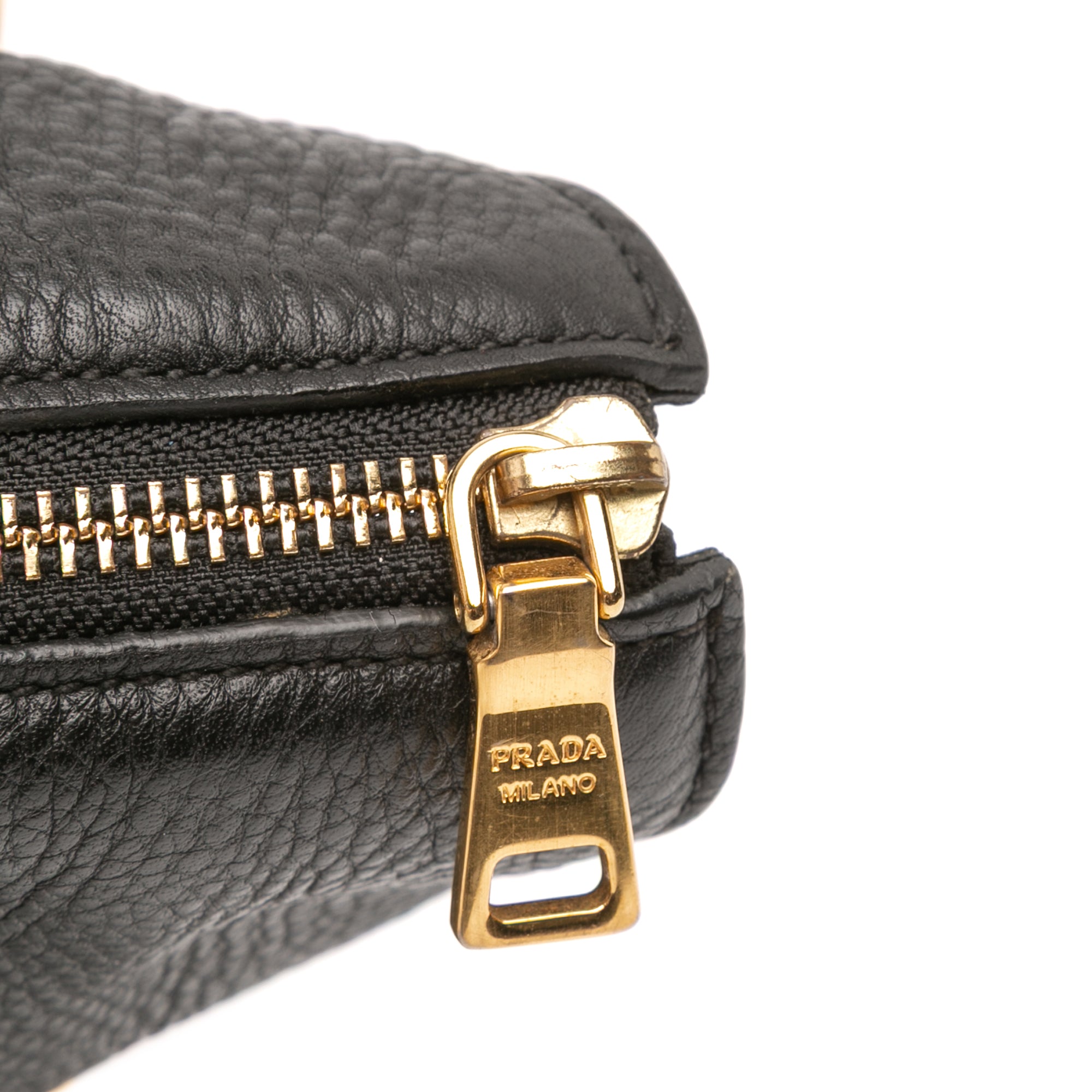 Vitello Daino Side Zip Tote