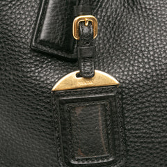 Vitello Daino Side Zip Tote