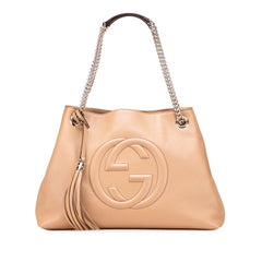 Medium Leather Soho Chain Tote