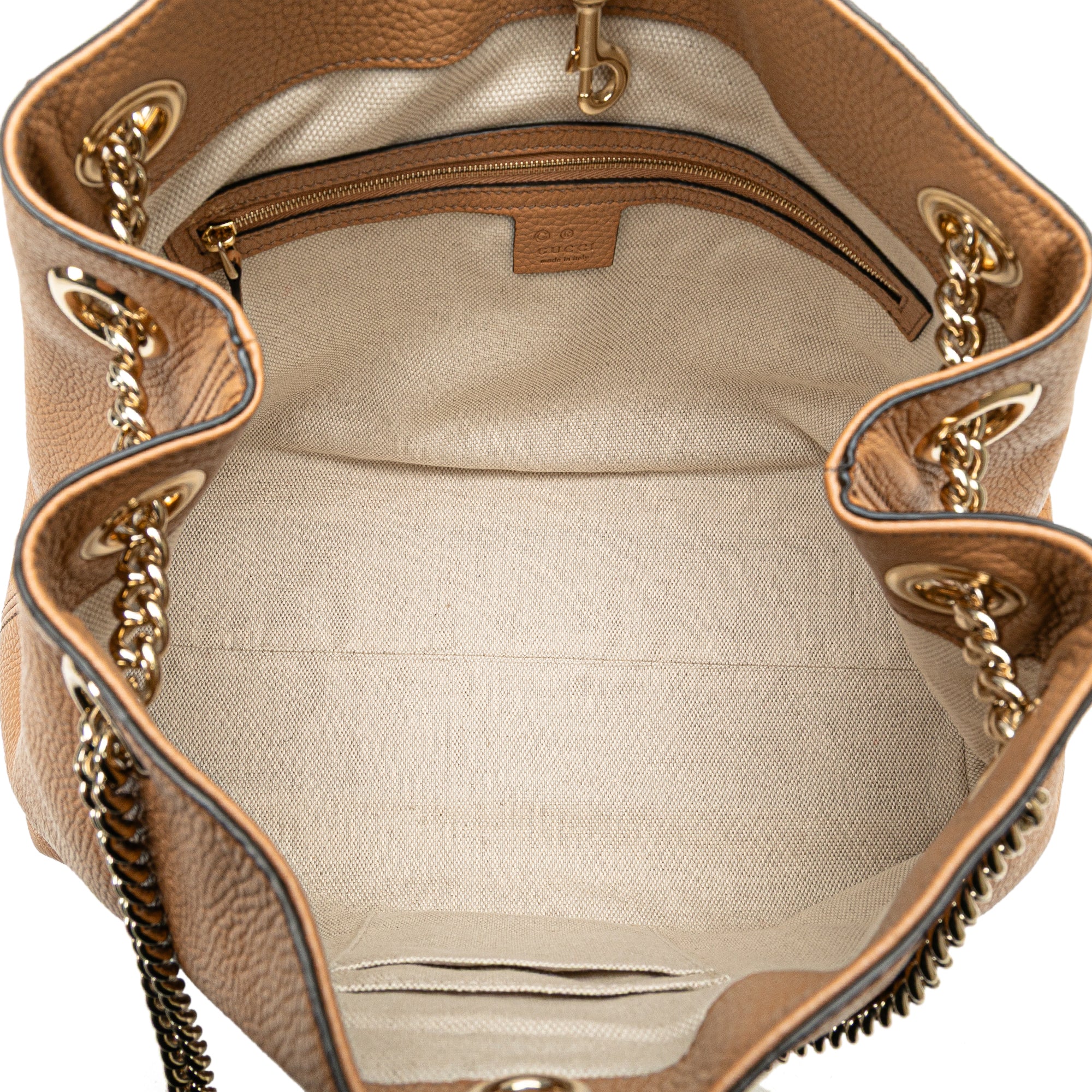 Medium Leather Soho Chain Tote