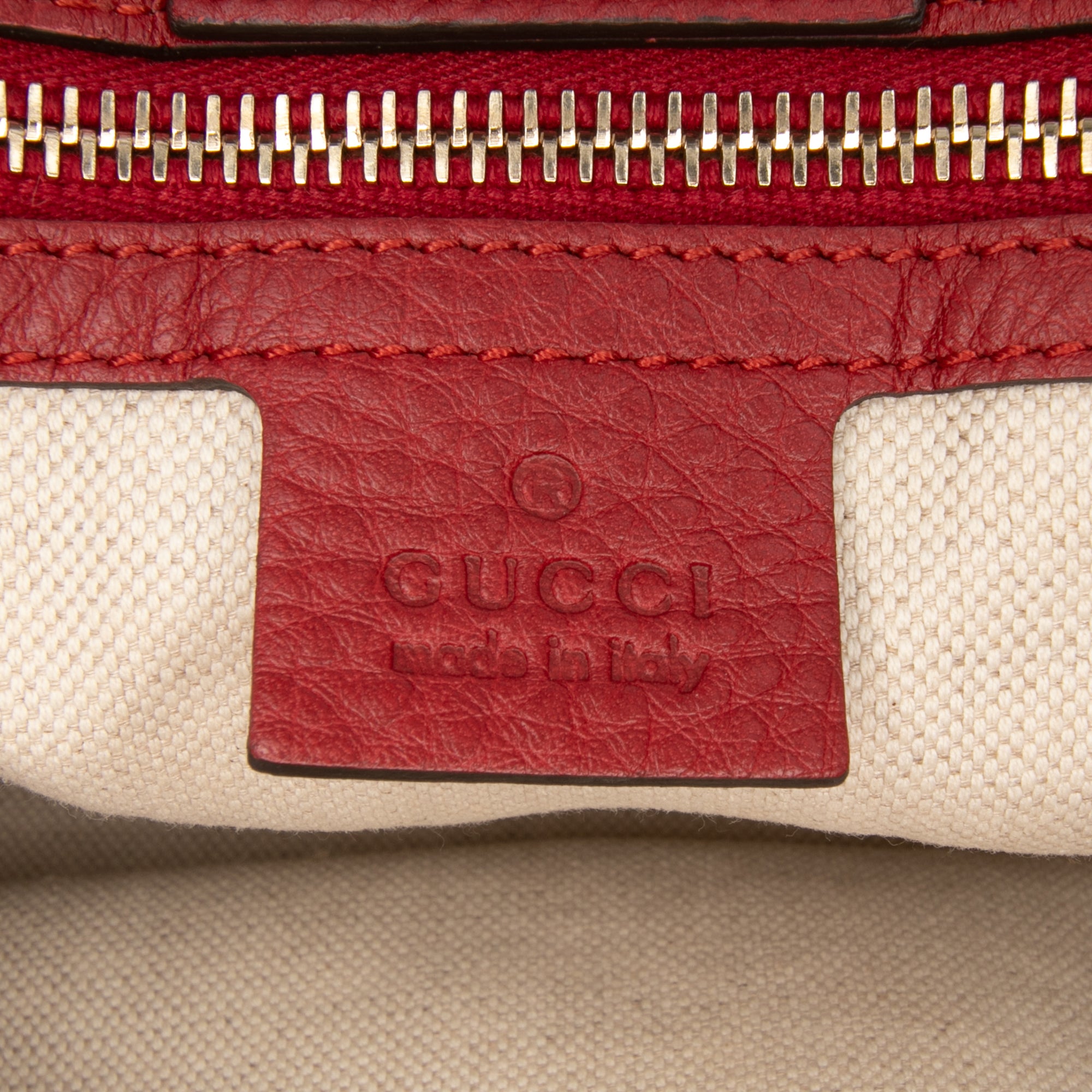 Medium Calfskin Bamboo Shopper Satchel