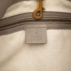 Medium Pebbled Calfskin Twill Tote