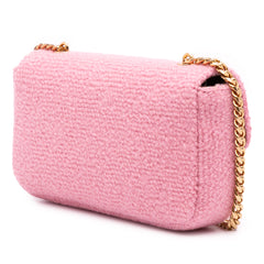 Tweed Claude Chain Shoulder Bag