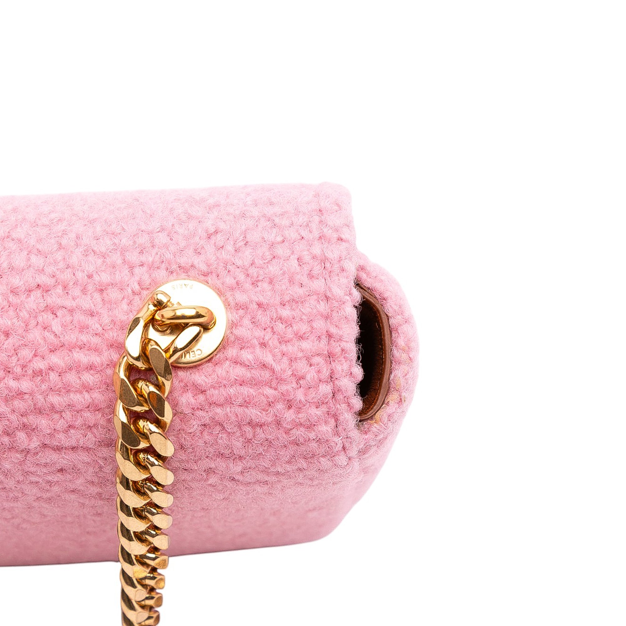 Tweed Claude Chain Shoulder Bag