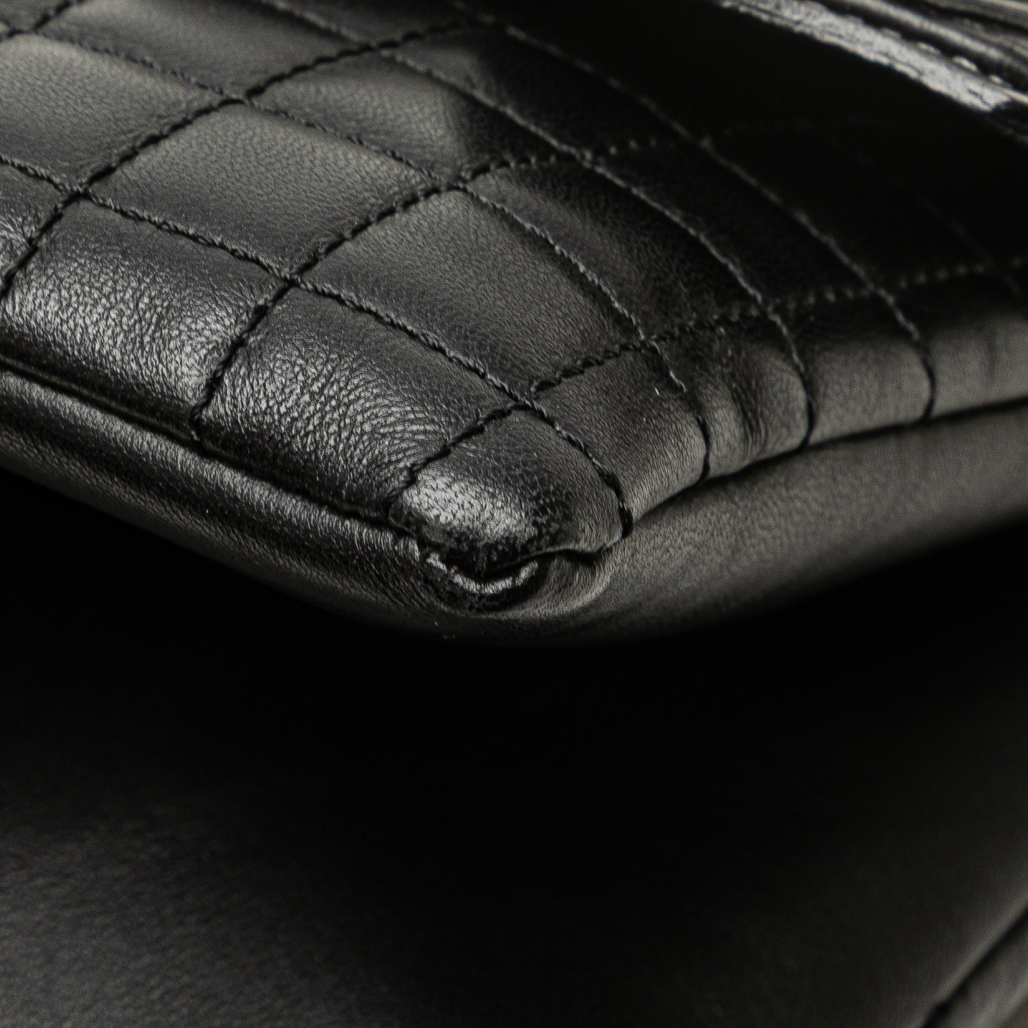 Choco Bar Calfskin No. 5 Camellia CC Shoulder Bag