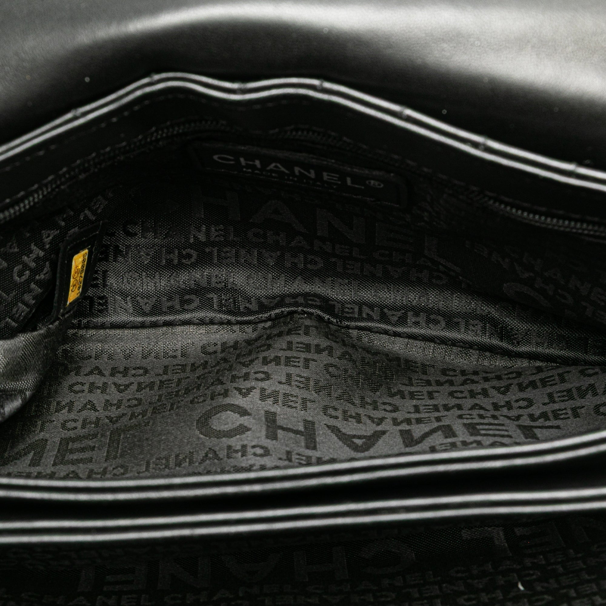 Choco Bar Calfskin No. 5 Camellia CC Shoulder Bag