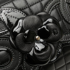 Choco Bar Calfskin No. 5 Camellia CC Shoulder Bag