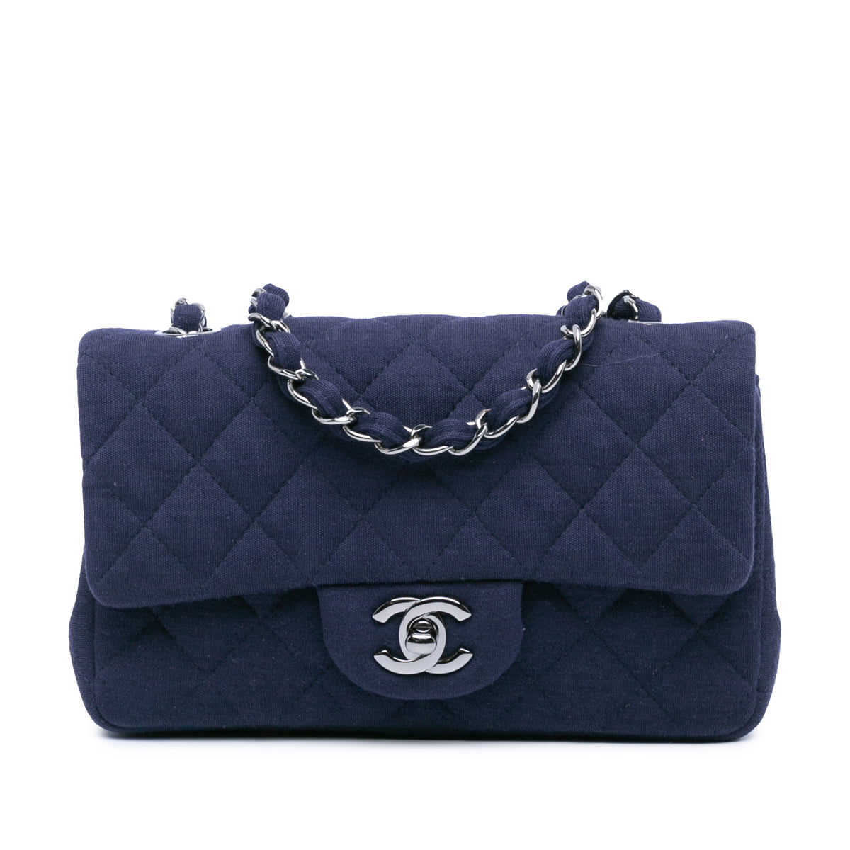 Mini Rectangular Classic Jersey Single Flap