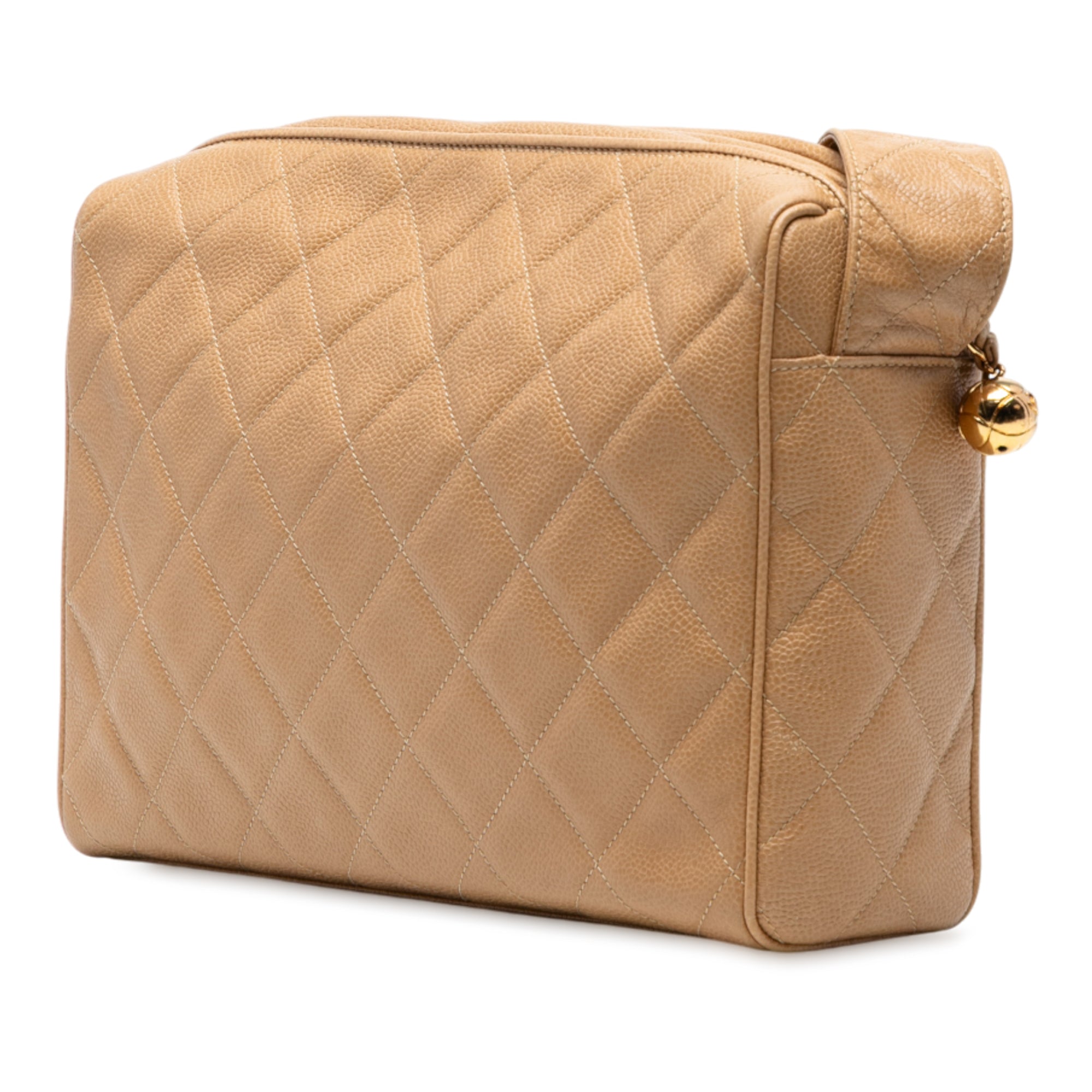CC Quilted Caviar Camera Bag