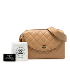 CC Quilted Caviar Camera Bag