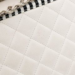 Medium Caviar CC Filigree Vanity Case