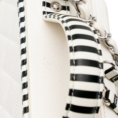 Medium Caviar CC Filigree Vanity Case