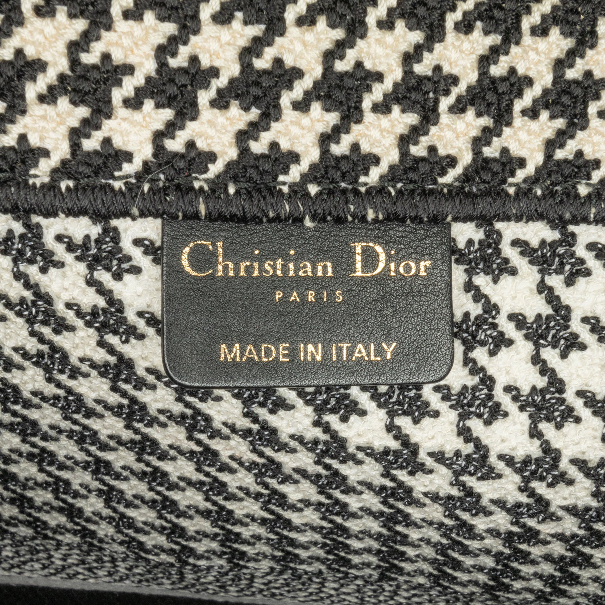 Large Houndstooth Book Tote_6