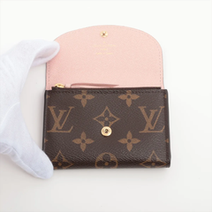 Louis Vuitton Zipped Wallet Monogram Eclipse Canvas
