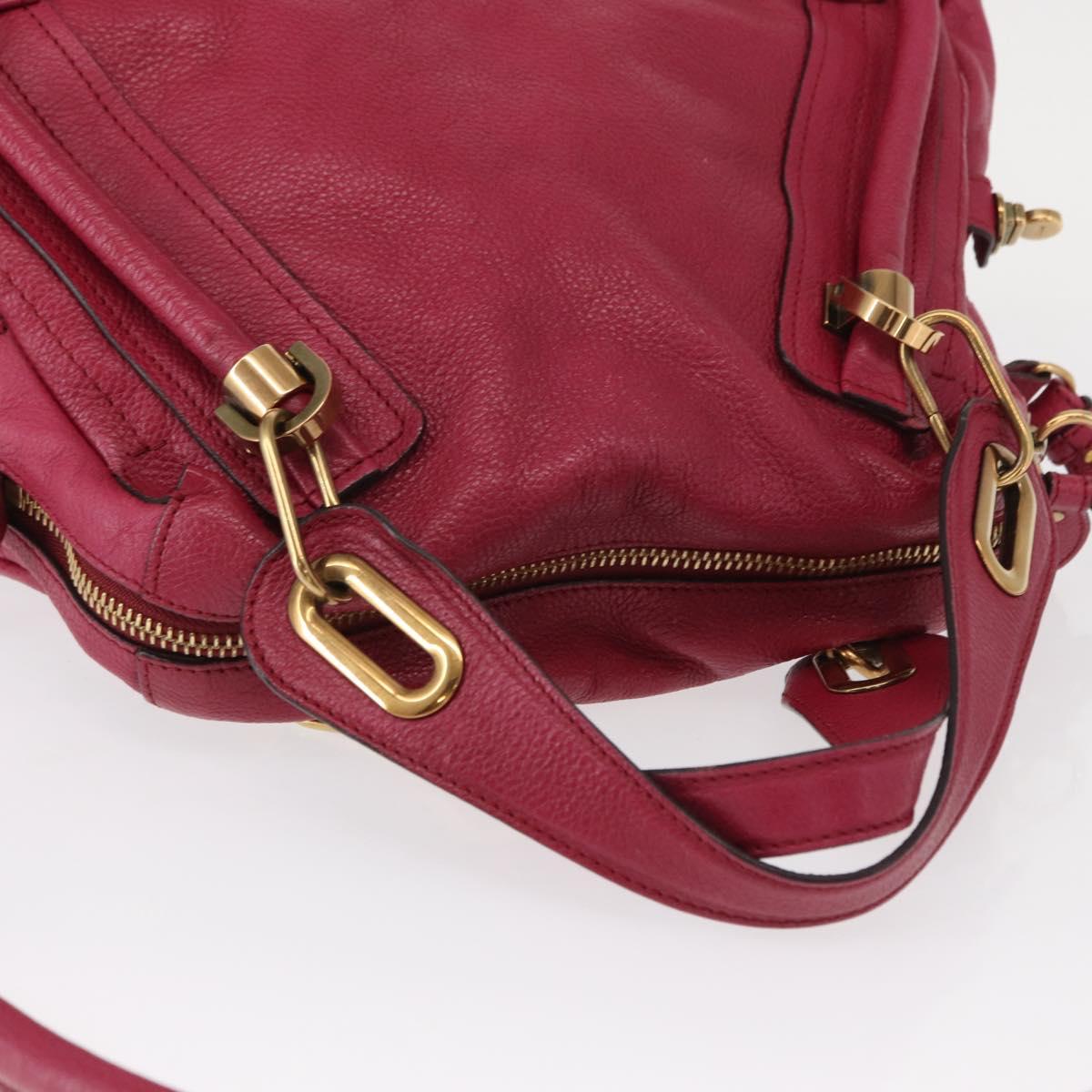 Chloe Paraty Handbag Quilted Leather