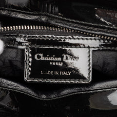 Large Patent Cannage Lady Dior