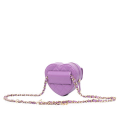 Mini Lambskin CC in Love Heart Belt Bag