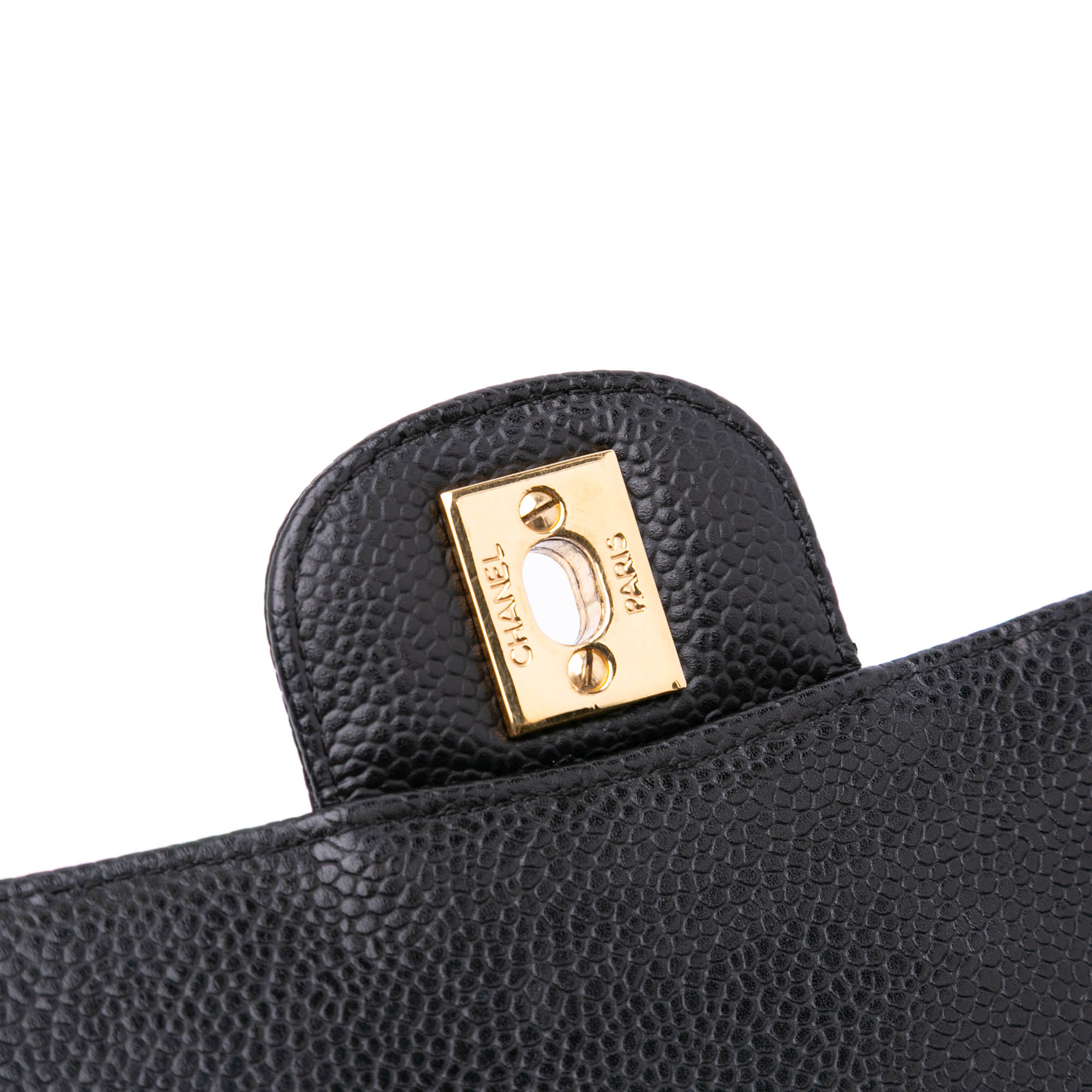 Medium Classic Caviar Double Flap
