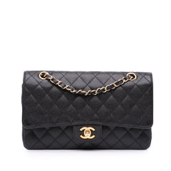 Medium Classic Caviar Double Flap