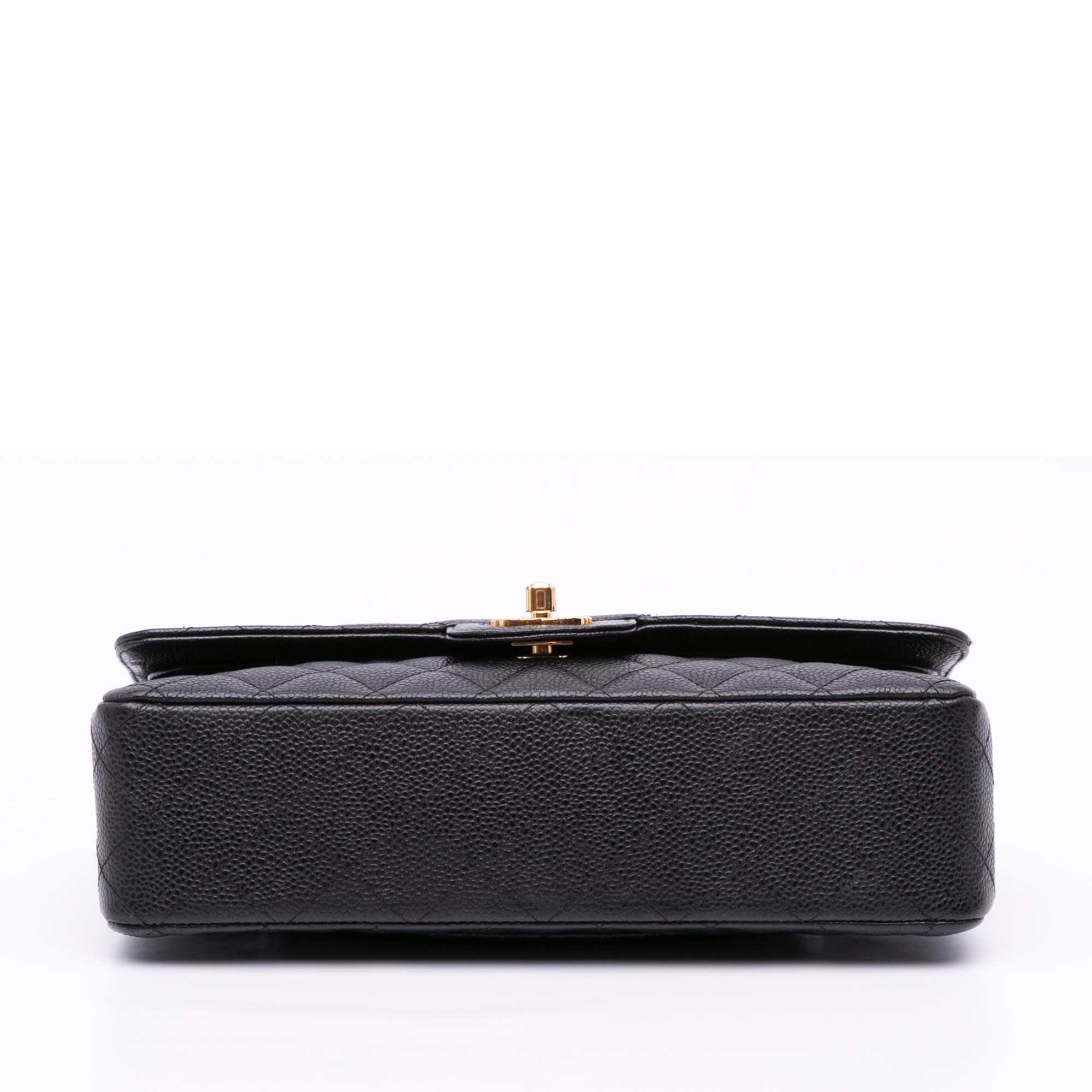 Medium Classic Caviar Double Flap