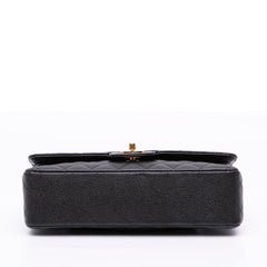 Medium Classic Caviar Double Flap