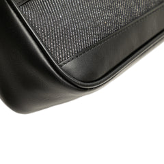 Denim Web Shoulder Bag